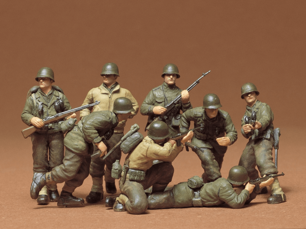 Tamiya - 1/35 U.S. INFANTRY (WEST EUROPEAN THEATER) No.35048 apply taminya stickers good models (where to buy) (buy online) Ireland UK Europe