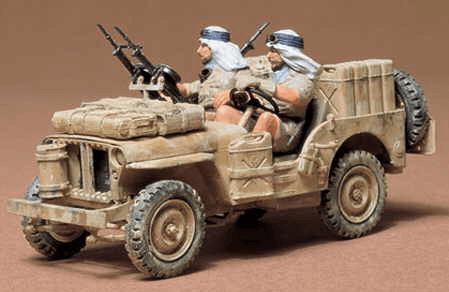 Tamiya British S.A.S Commando Jeep 35033 Acrylic Water Based Paints Models (Where to buy) (Buy Online) Ireland UK Europe