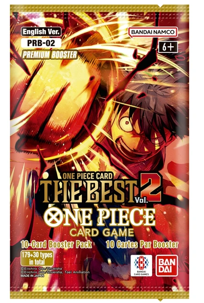 ONE PIECE CARD THE BEST vol.2　6BOX　H Premium Booster Box PRB-02 One Piece Card THE BEST vol.2