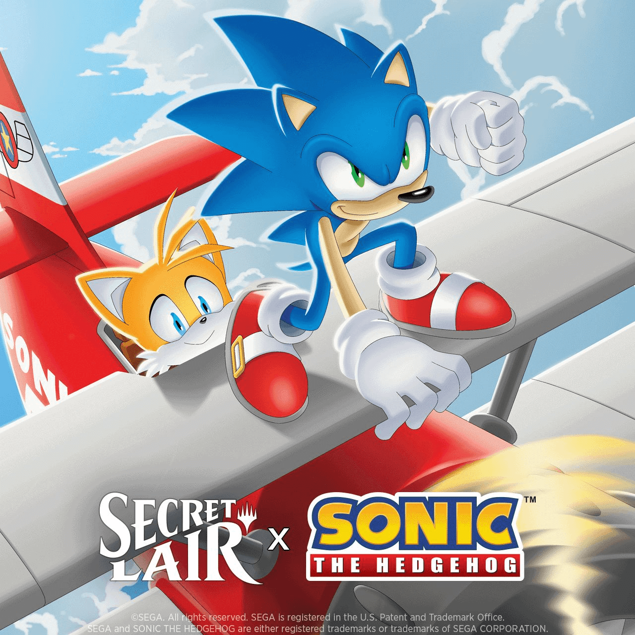 Magic: The Gathering - WPN Exclusive Non Foil Secret Lair - Sonic The Hedgehog: Friends & Foes