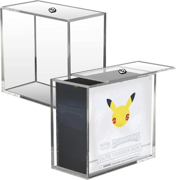 Evoretro - Acrylic Display Case for Pokemon ETB's