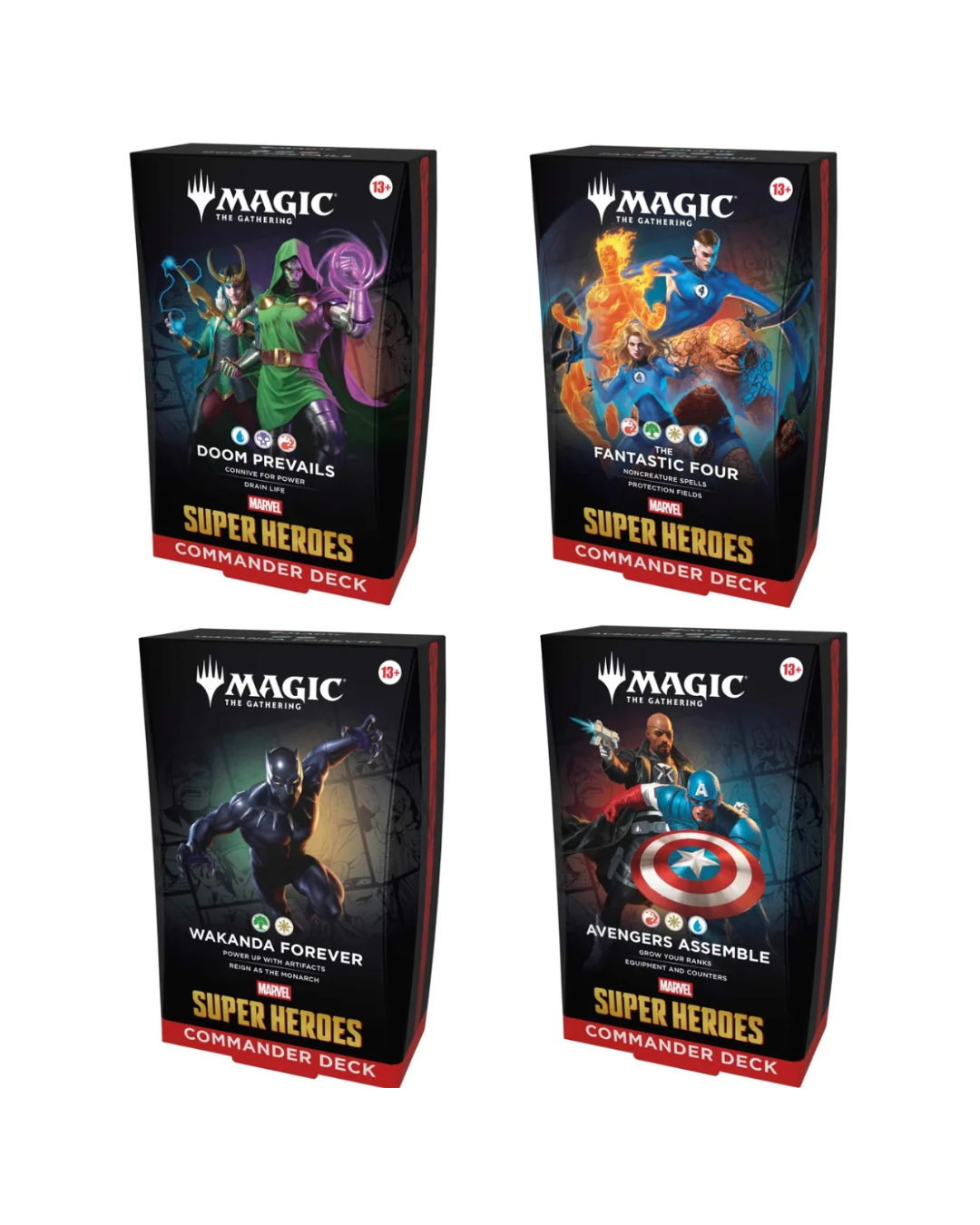 Magic: The Gathering - Marvel Super Heroes: Commander Decks