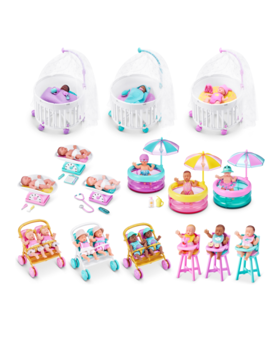 5 Surprise My Mini Baby S2 mysteryball baby and accerssories