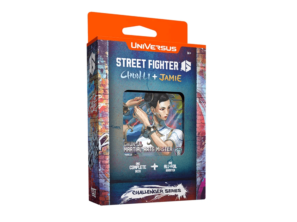 UNIVERSUS CCG - Street Fighter Deck Challenger Series Rhy Luke Chun Li Jamie (Where to buy) (Buy Online) Ireland UK Europe