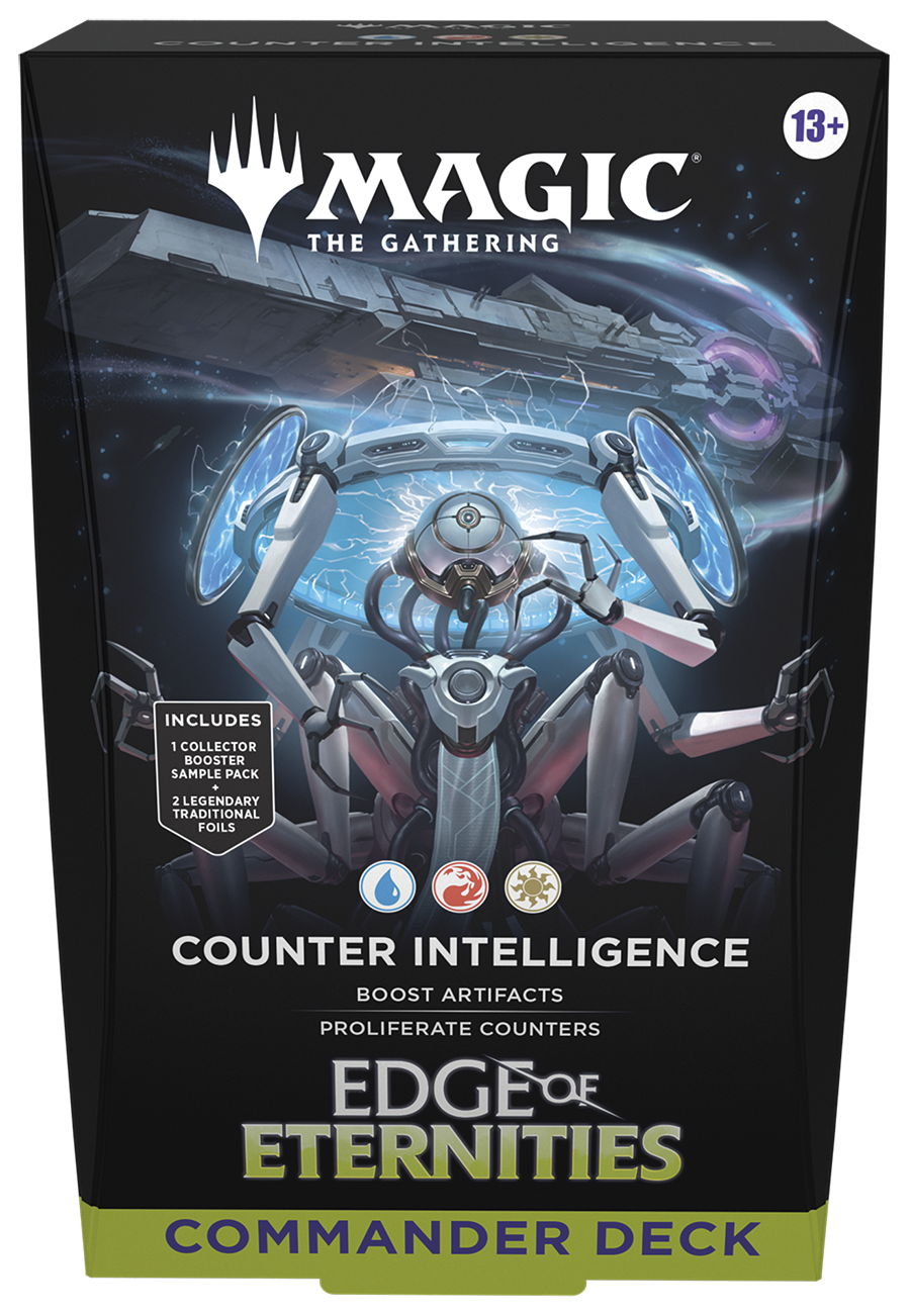 Magic: The Gathering Edge of Eternities - Commander Deck Counter Intelligence World Shaper Card List Spoilers Release Date (Where to buy) (Buy Online) Ireland UK Europe