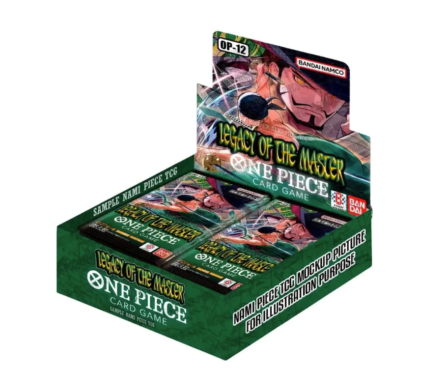 one piece legacy of the master op12 booster box trading card game tcg pack ireland uk europe
