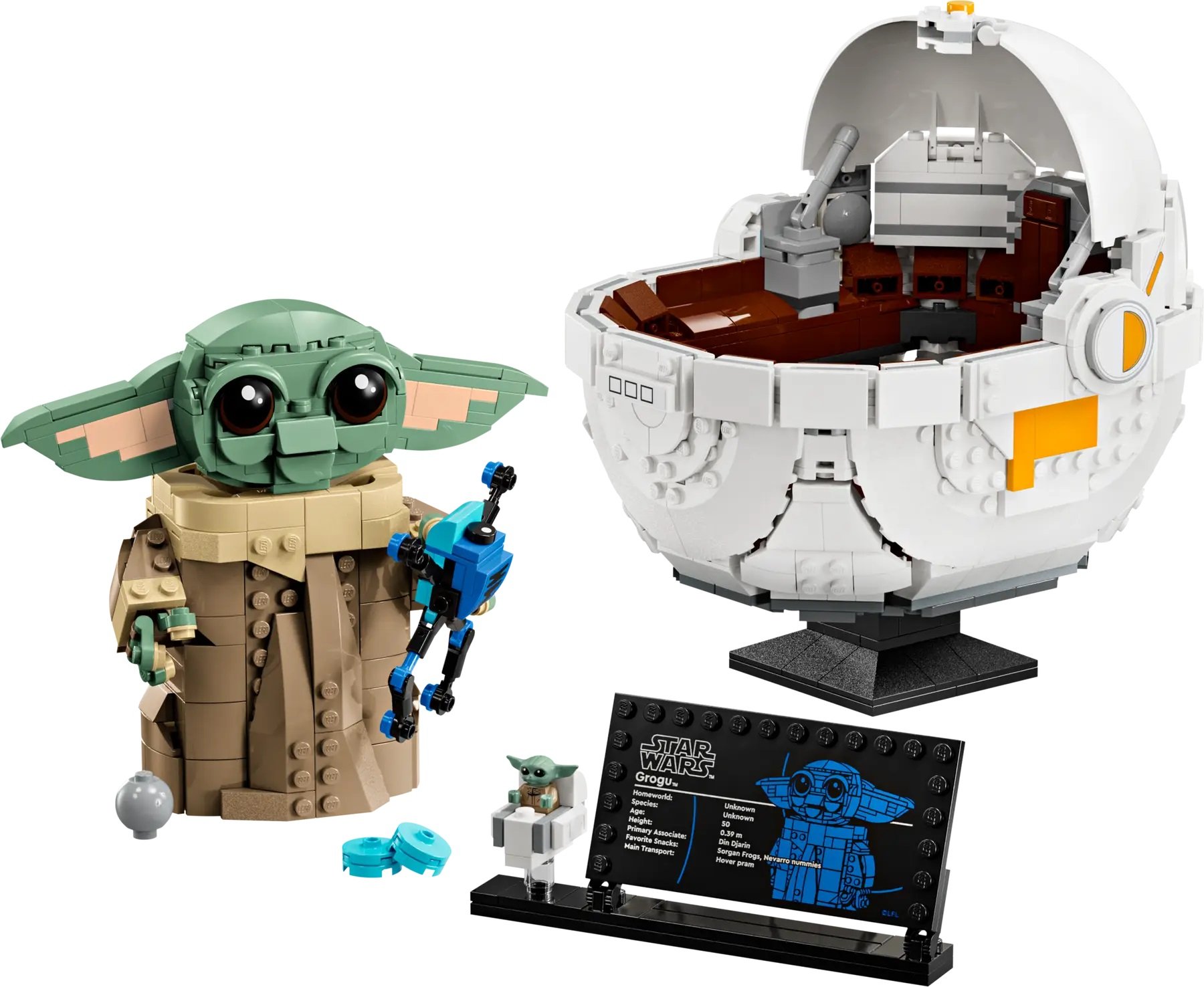 Lego Grogu with Hover Pram 75403 | Lego Star Wars | Buy New Lego Online McGillicuddy's Toy Shop