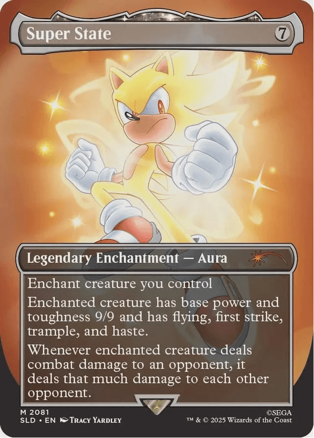 Magic: The Gathering - WPN Exclusive Non Foil Secret Lair - Sonic The Hedgehog: Friends & Foes Card List Spoilers Release Date (Where to Buy) (Buy Online) Ireland UK Europe