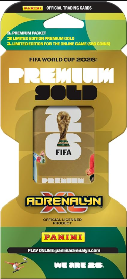 FIFA World Cup 2026 Adrenalyn Sleeved Booster Pack