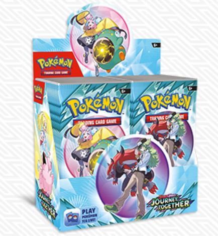 pokemon pokémon tcg booster box packs scarlet and violet tcg trading card game pikachu ireland uk buy now online mcgillicuddys hobby journey together