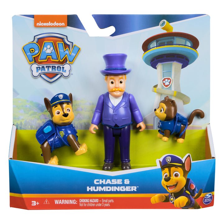 Paw Patrol Chase and Mayor Humdinger Figure Set | Paw Patrol Figures & Toys Ireland