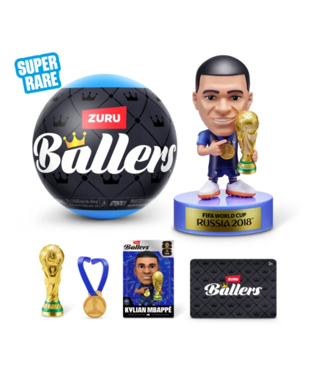 FIFA WORLD CUP™ Ballers Series 1 Super Rare Mbappe and collectables