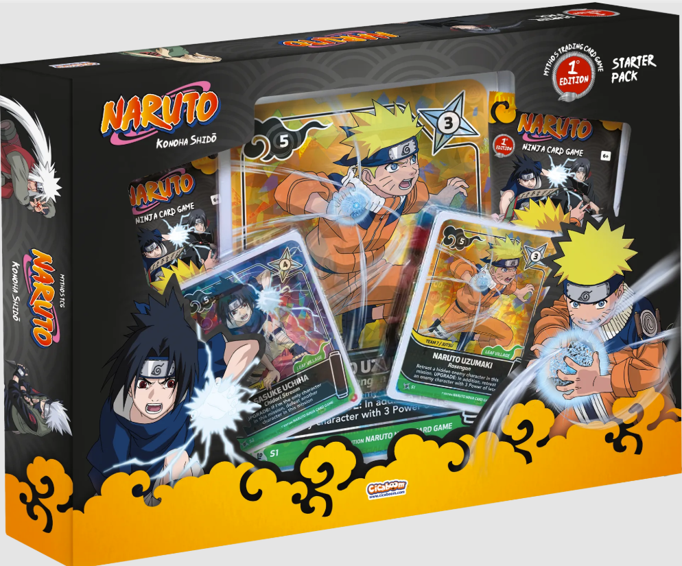 Naruto Mythos TCG: Konoha Shid Starter Pack  McGillicuddy's Toyshop