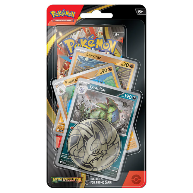 Mega Evolutions Checklane Blister pack pokemon booster pack box display