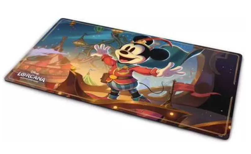 lorcana set 10 playmat mickey mouse raffle christmas