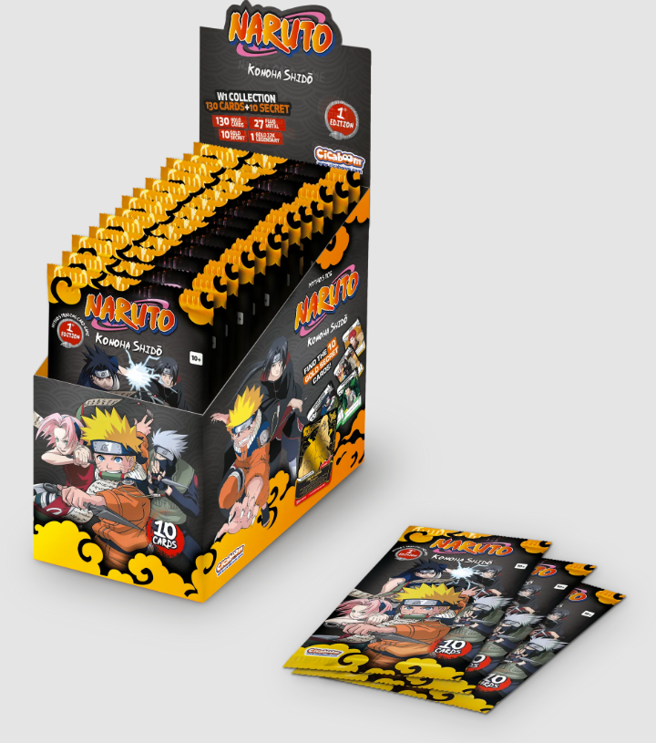 Naruto Mythos TCG: Konoha Shidō Booster Box