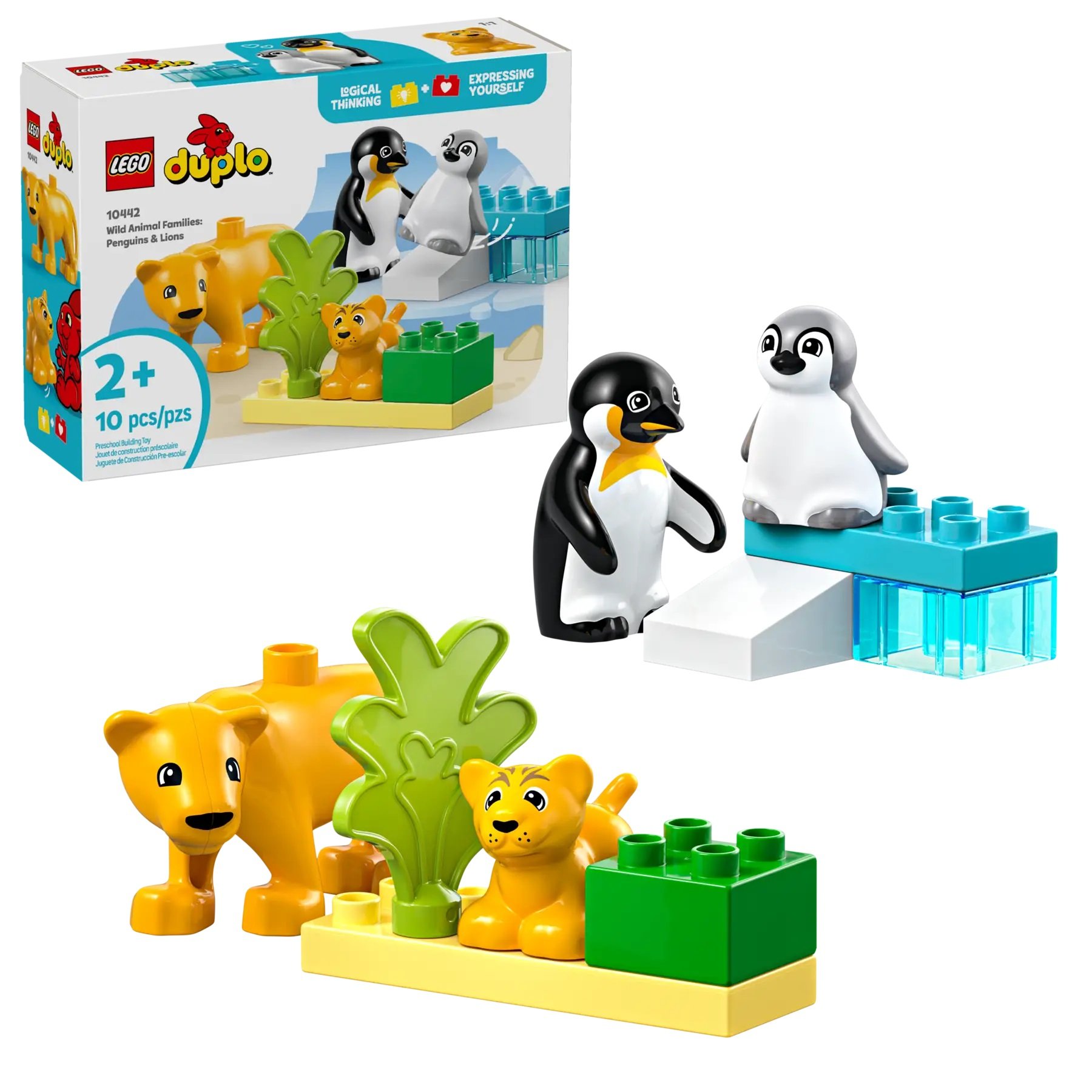 Lego Wild Animal Families Penguins & Lions 10442 | Lego Duplo | Buy New Lego Online McGillicuddy's