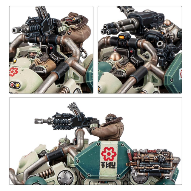 Warhammer 40K- Leagues of Votann: Kapricus Defender/ Carrier