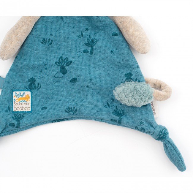 Moulin Roty Elephant Comforter with Soother Holder (Buy Moulin Roty Baby Gifts Ireland)