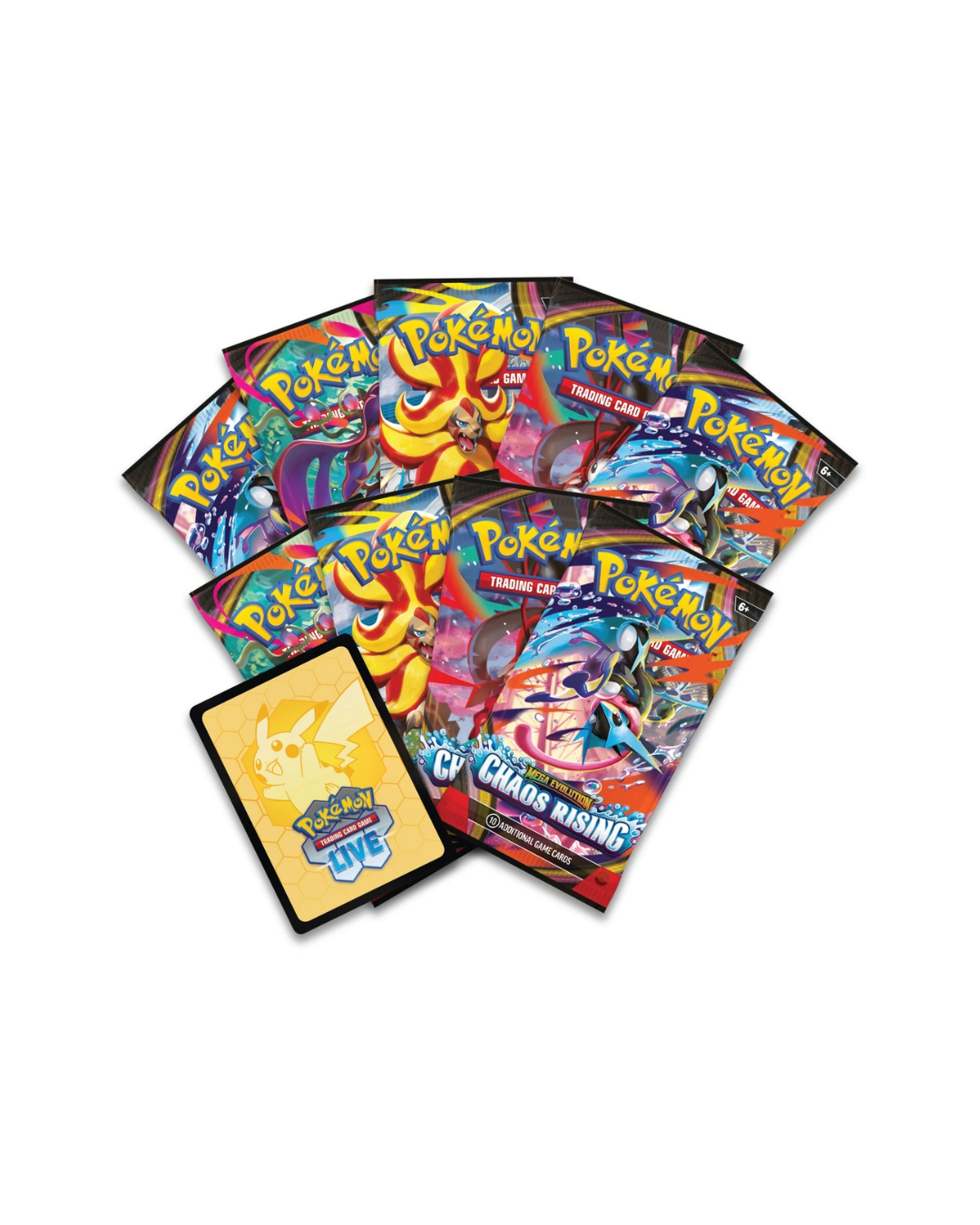 Pokemon TCG: Mega Evolution - Chaos Rising Booster Pack