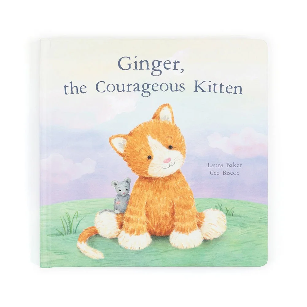 Jellycat Ireland Ginger the Courageous Kitten Book | Buy Childrens Books Ireland