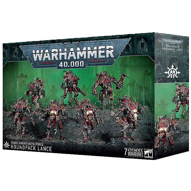 Warhammer 40,000: Chaos Knights: Battleforce - Houndpack Lance