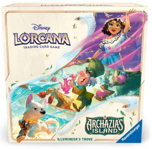 Disney Lorcana Ravensburger Archazia's Island Lilo and Stitch Bolt Illumineer's Trove Spoilers Card List (Where to Buy) (Buy Online) Britian Ireland UK Europe