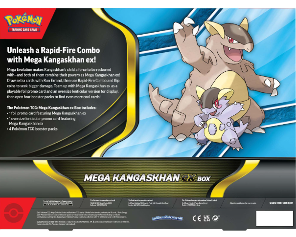 Pokemon TCG: Mega Kangaskhan ex Box