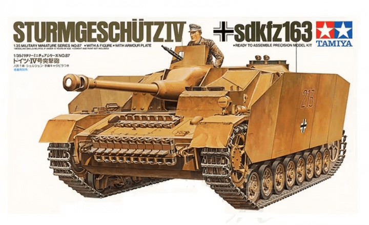 Tamiya - 1/35 GERMAN STURMGESCHUTZ IV No:35087 Model (Where to buy) (Buy Online) Ireland Uk Europe