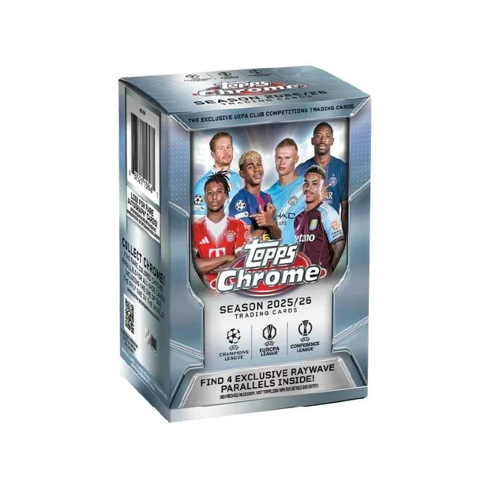 Topps Chrome UCC Soccer Value Box 2026