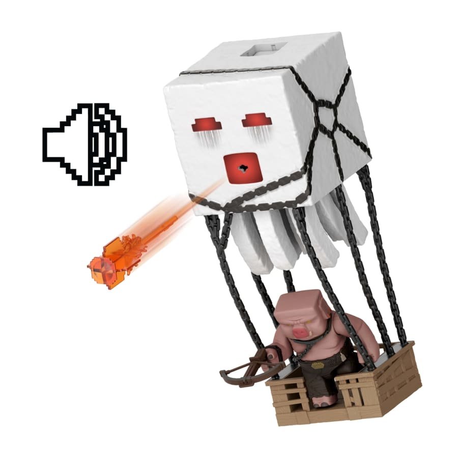A Minecraft Movie Blast Attack Ghast Action Figure Set | A Minecraft Movie Toys & Playsets