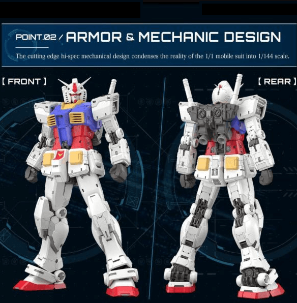 RG RX-78-2 GUNDAM Ver. 2.0 ＆G-3 Ver. 2.0 RG RX-78-2 Gundam (Ver 2.0) - Tienda GUNDAM
