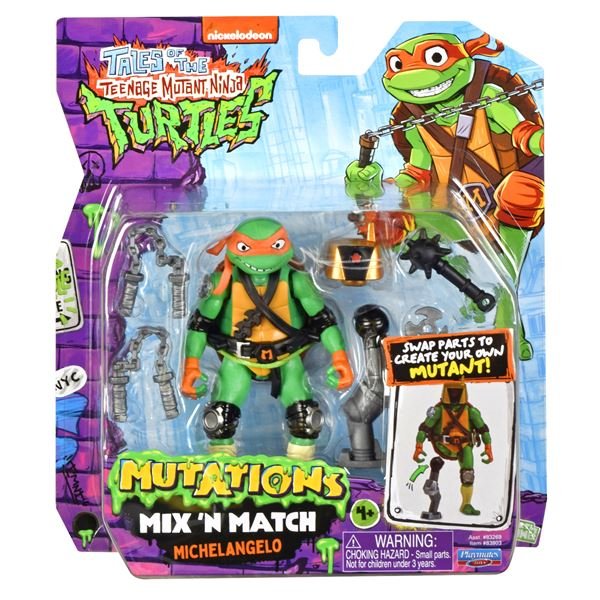 Teenage Mutant Ninja Turtles Mix and Match Figure (Buy Mutant Mayhem Action Figures Ireland)