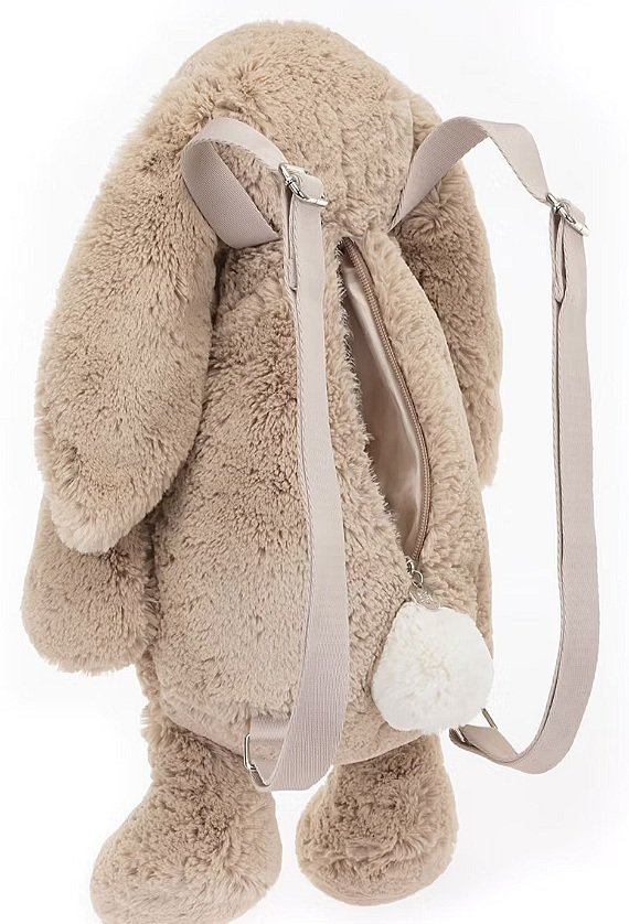Bashful beige bunny backpackJellycat