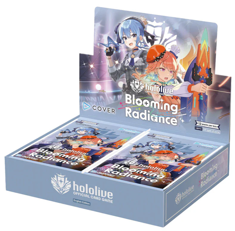 Hololive Official Card Game: Booster Pack - Blooming Radiance Booster Box Boosters Card List Spoilers Release Date (Where to Buy) (Buy Online) Ireland UK Europe trading