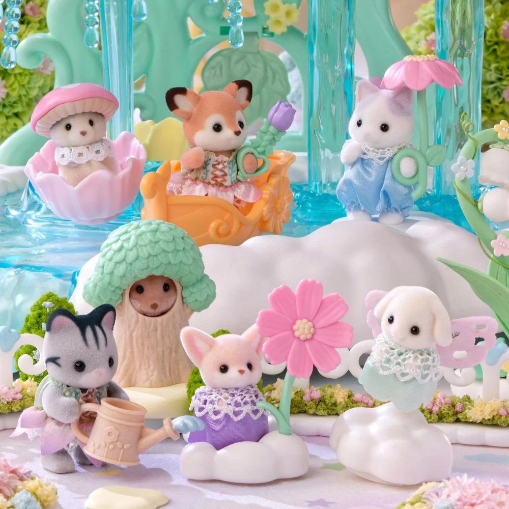 Sylvanian Families Ireland Blooming Baby Friends Collectibles | SF Baby Mini Figures
