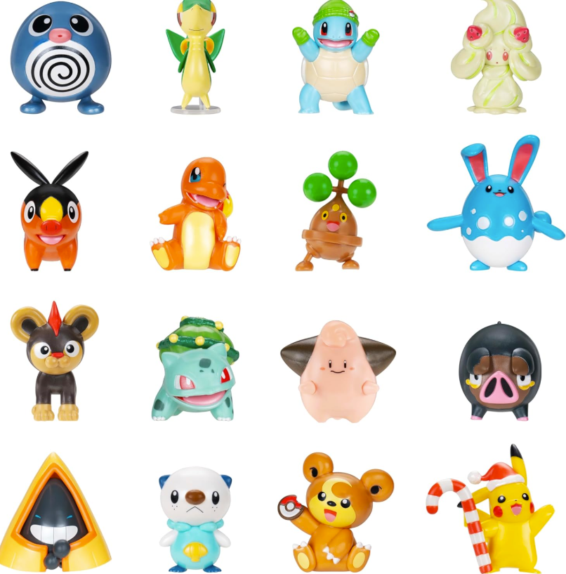 pokemon pokémon advent calendar 2025 holiday figure