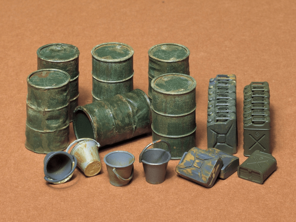 Tamiya 1/35 Jerry Can Set No.35026 Terrain Acrylic Water Based Paint Models (Where to buy) (Buy Online) Ireland UK Europe