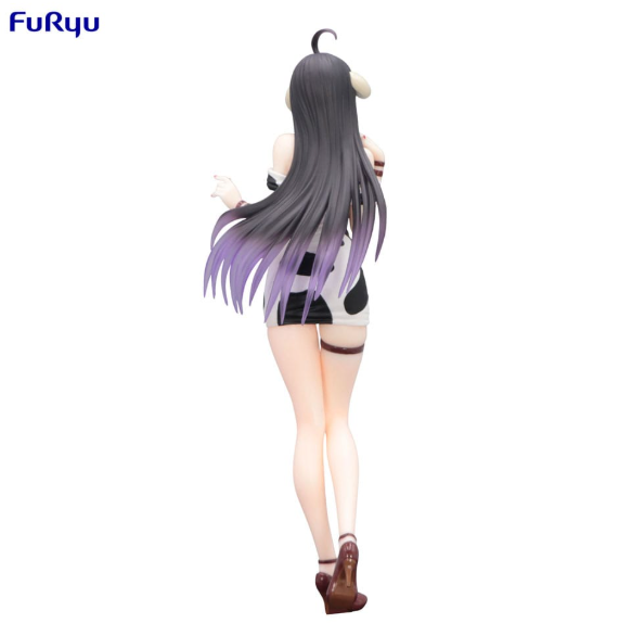 Overlord PVC Statue - Albedo Mini Dress Cow Pattern 21cm