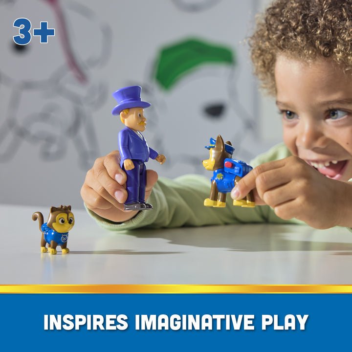 Paw Patrol Chase and Mayor Humdinger Figure Set | Paw Patrol Figures & Toys Ireland