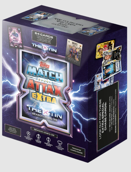 Topps Match Attax Extra - The X-Tin Season 2025/26