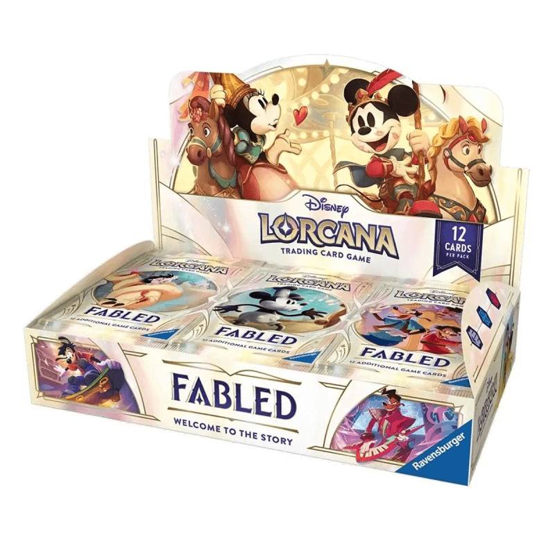 Disney Lorcana - Fabled Booster Box (24 Booster Packs) Card List Spoilers Release Date (Where to Buy)(Buy Online) Ireland UK Europe