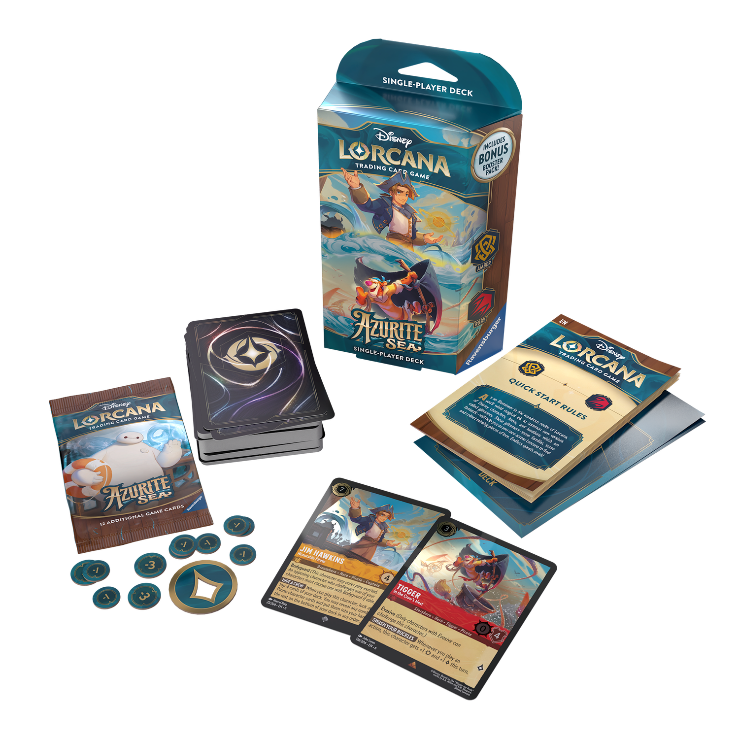 Disney Lorcana - Azurite Sea - Starter Decks Buy Online at McGillicuddy's  Toyshop  McGillicuddy's Toyshop