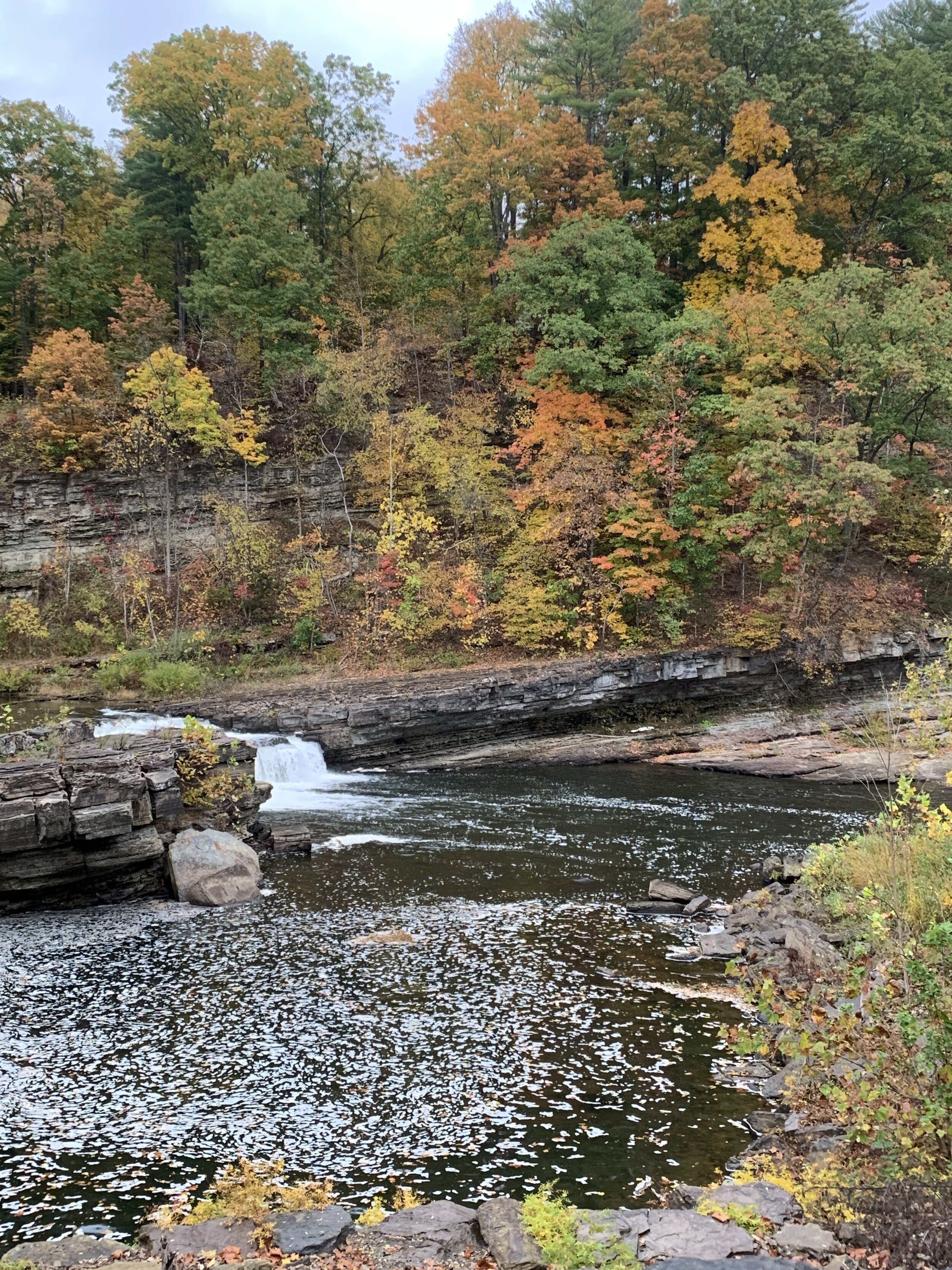 Our almost namesake, little falls of the High Falls