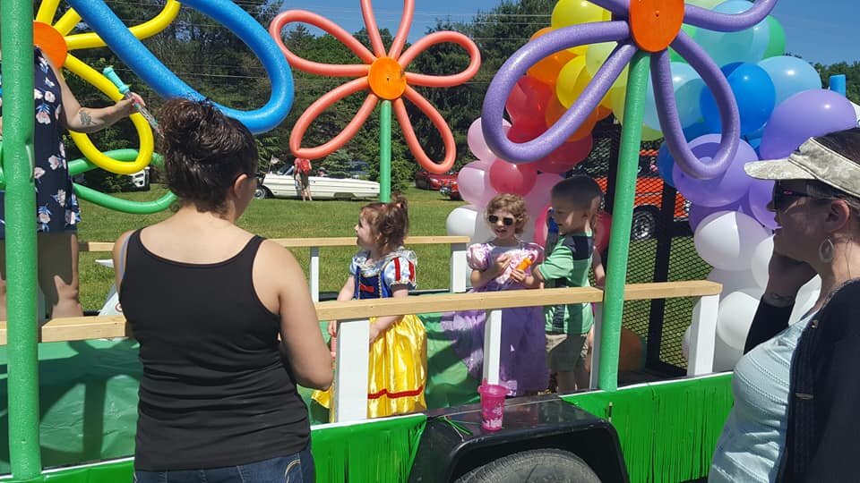 350 Celebration of High Falls Parade Float