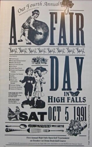 A Fair Day Historic Poster 1991.