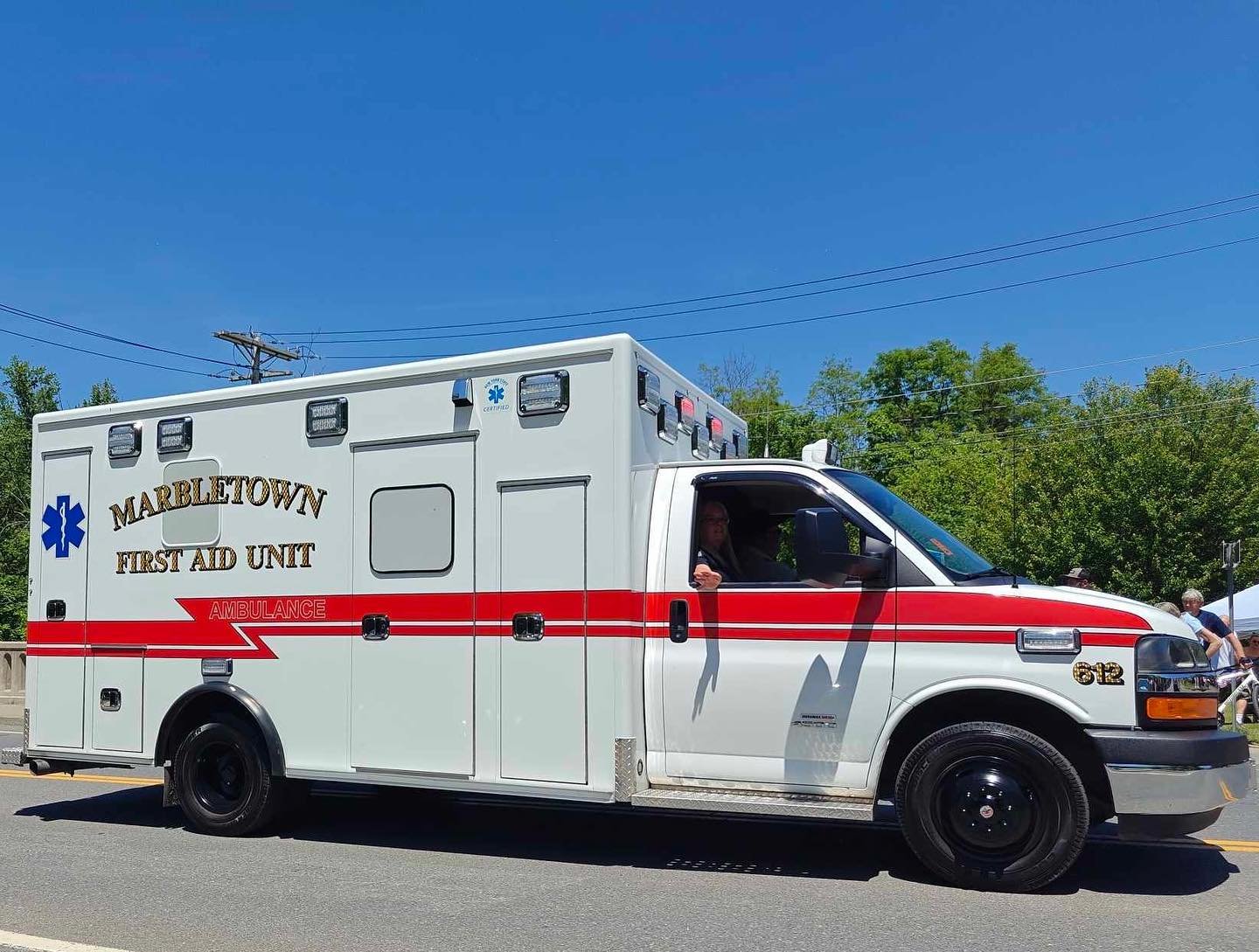 MARBLETOWN RESCUE SQUAD AT FAIR DAY 7/13 The Squad will have a strong presence at Fair Day this year when they set up in front of the fire hall alongside the fire engines. They’ll offer tours of their ambulance as well as free blood pressure ch