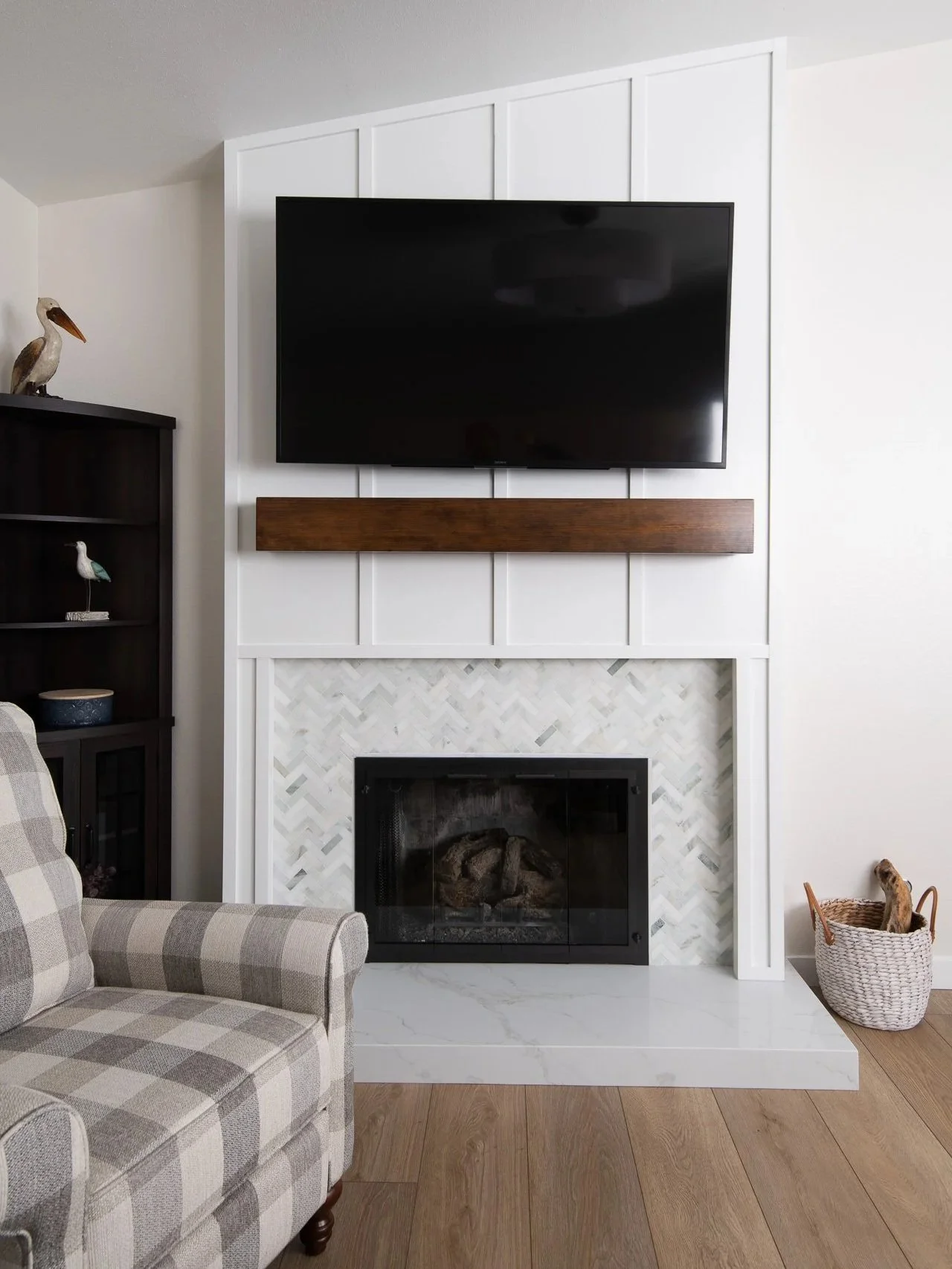 New Chimney and Living
