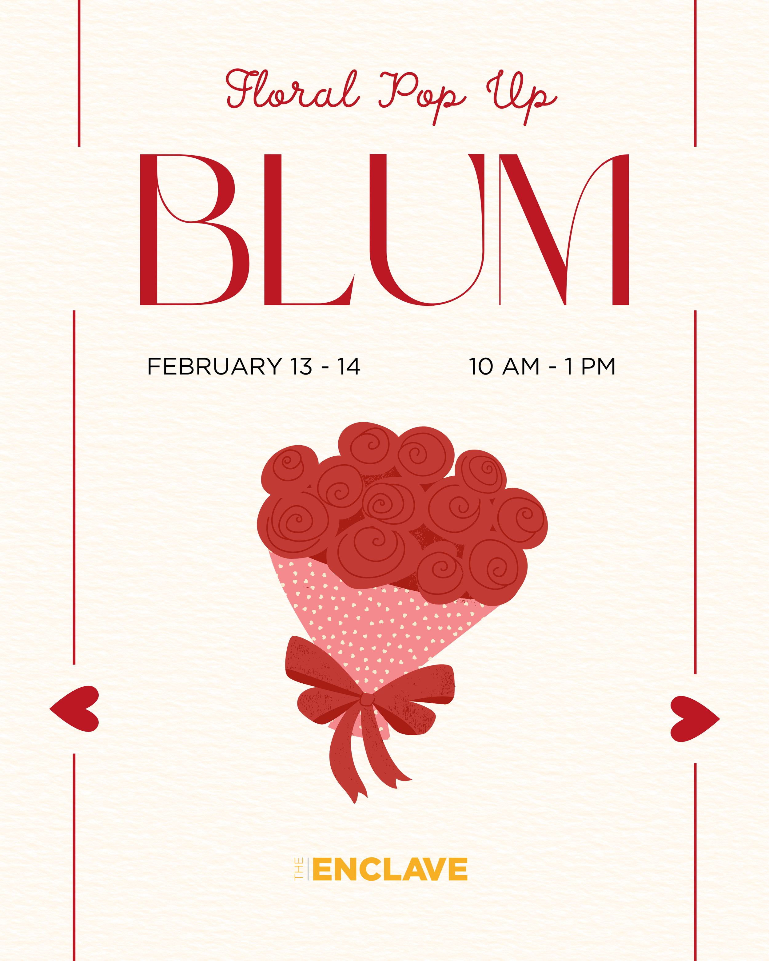 BLUM: Floral Pop-Up
