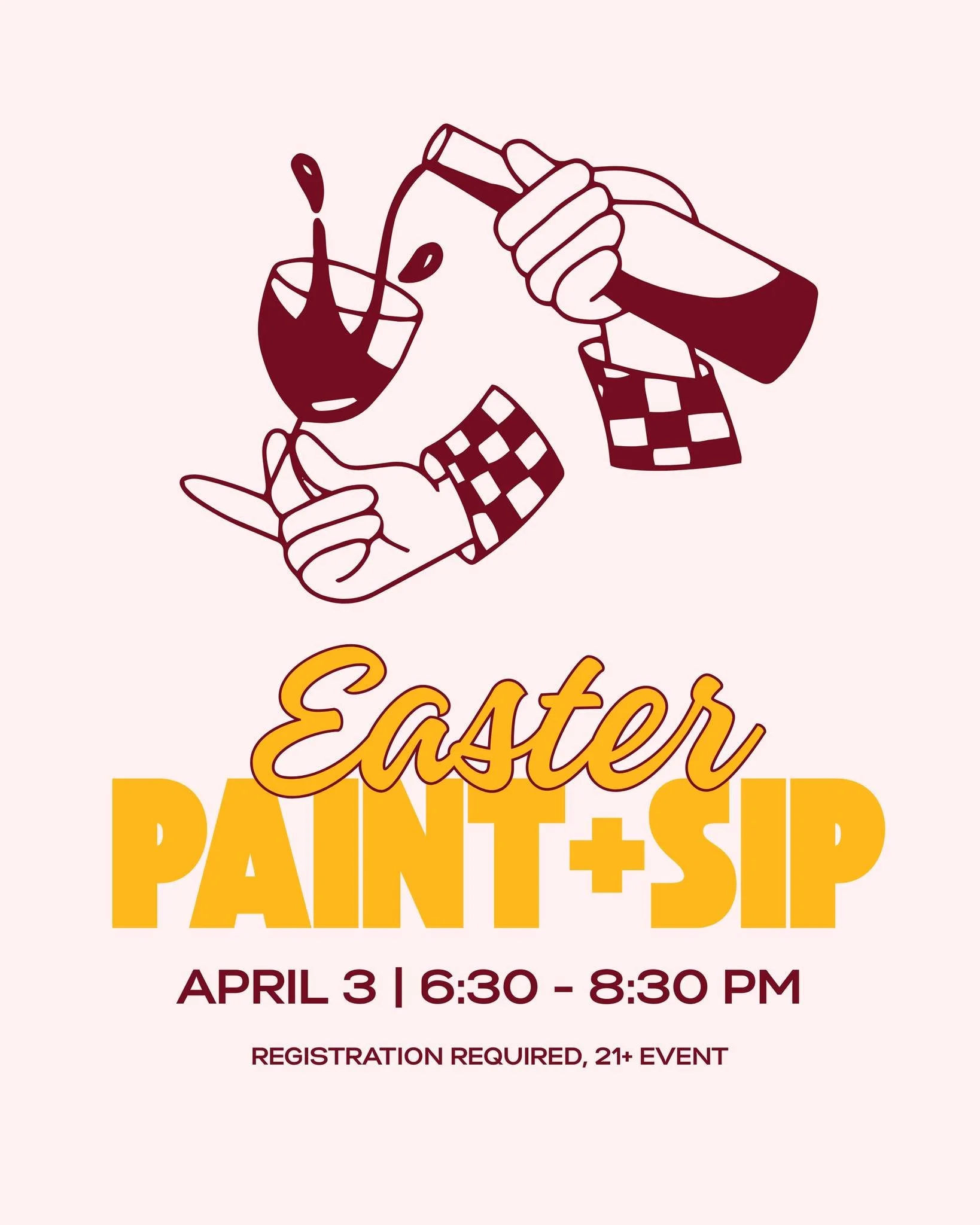 Join us for a fun Easter-themed evening filled with creativity, color, and good vibes. 🎨🐣 It&rsquo;s the perfect way to spend a spring night out!

Sip on your favorite drinks from next door at @trademarkbrewing_torrance. 🍻 (no BYOB, please!)

Spot